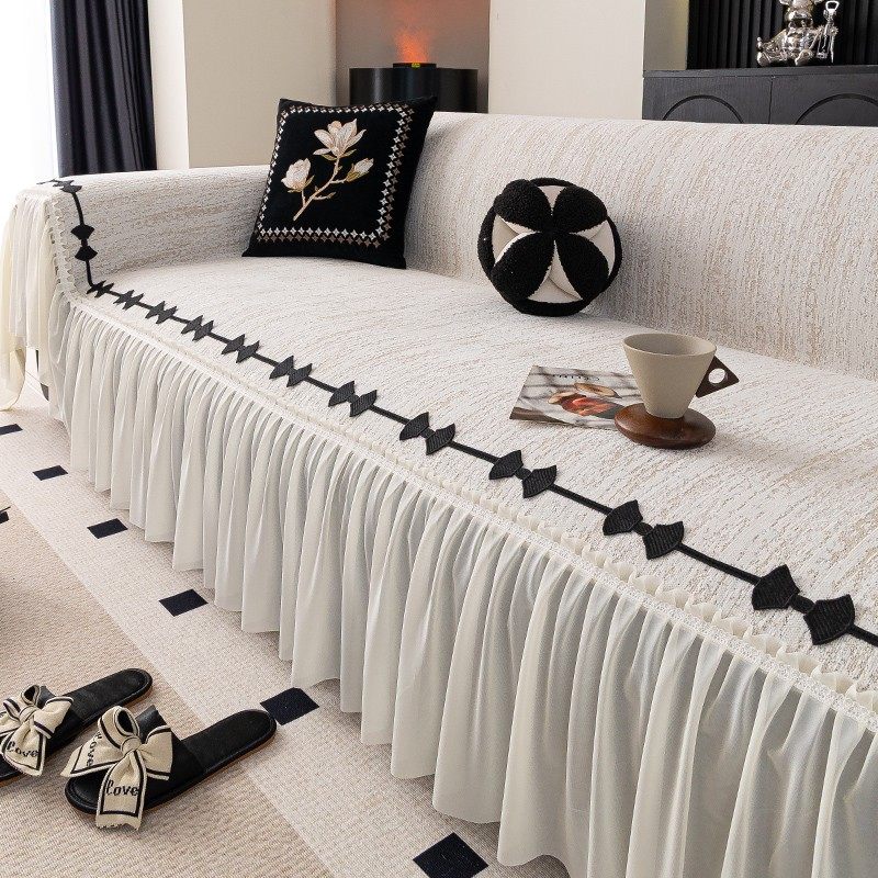 麦颜四季通用简约雪尼尔沙发巾2025新款沙发盖布巾套罩直排一片式,居家布艺,沙发套,淘宝优惠券,粉丝福利购,淘宝优惠卷