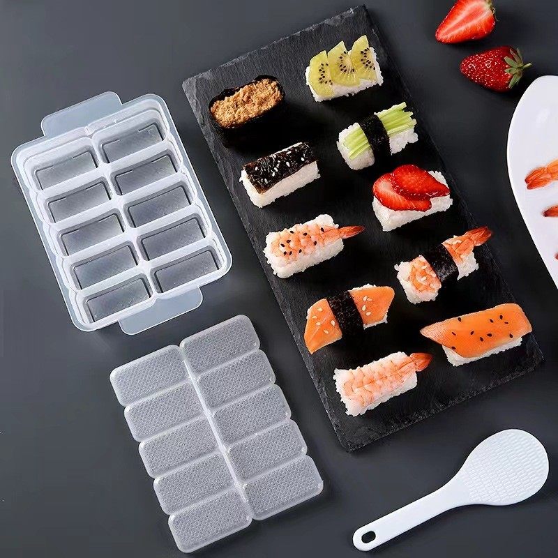商用军舰寿司模具10连体做手握饭团紫菜包饭,厨房/烹饪用具,DIY模具,淘宝优惠券,粉丝福利购,淘宝优惠卷