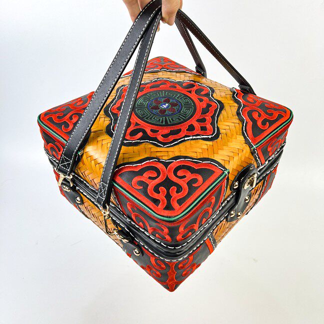 25年新款藏式洛玛盒过林卡必用装零食牛肉干