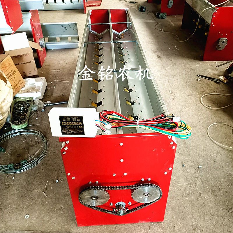 农业不锈钢双箱电动撒肥播种一体机旋耕机配套后置小麦播种施肥机