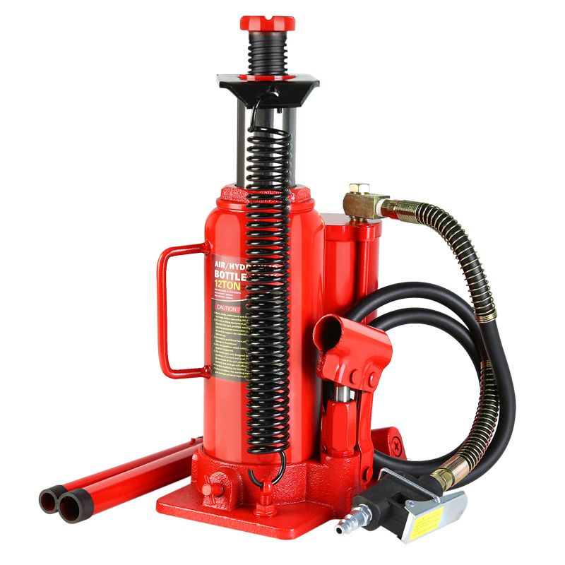 气动立式液压低位千斤顶12吨20T手动改气压千金32t汽修换胎油压