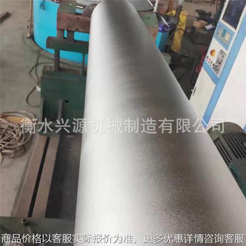 印染机械毛化网纹辊 雾面辊 大型毛化雾面辊 加工定 制镀铬网纹辊