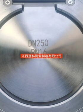 H74X-16P DN250薄型止回阀 304  316L对夹止回阀  软密封逆止阀