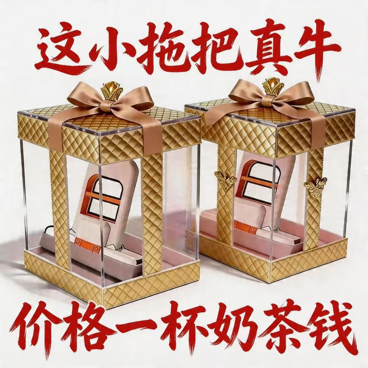 折叠耐用新款免手洗迷你桌面懒人小拖把擦剂清洁餐桌擦拭胶棉拖把