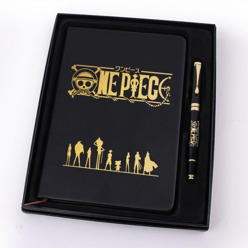海贼王周边文具 索隆 路飞 艾斯 生日礼物创意送男生 笔记本礼盒
