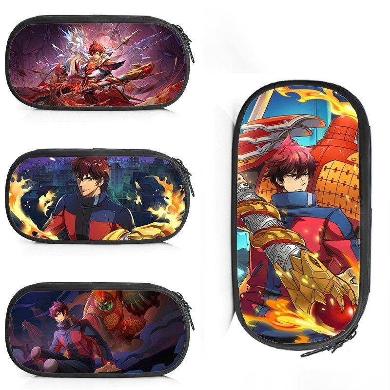 镇魂街动漫周边笔袋大容量中小学生儿童可爱酷炫帆布文具袋铅笔盒