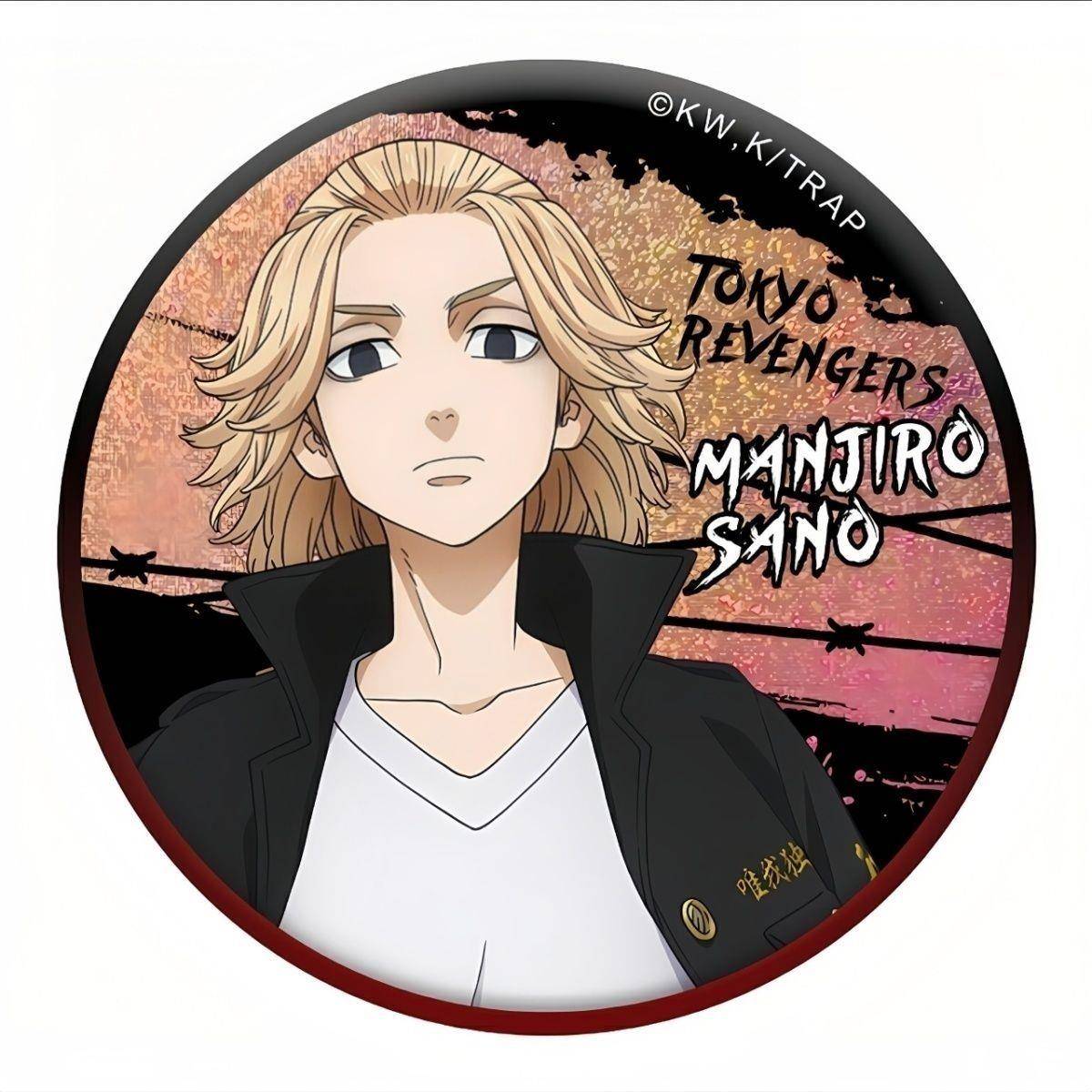 东京复仇者吧唧佐野万次郎场地圭介二次元高颜值动漫周边徽章自制