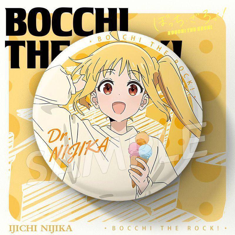 孤独摇滚谷子吧唧58mm徽章山田凉后藤独喜多郁代周边胸针