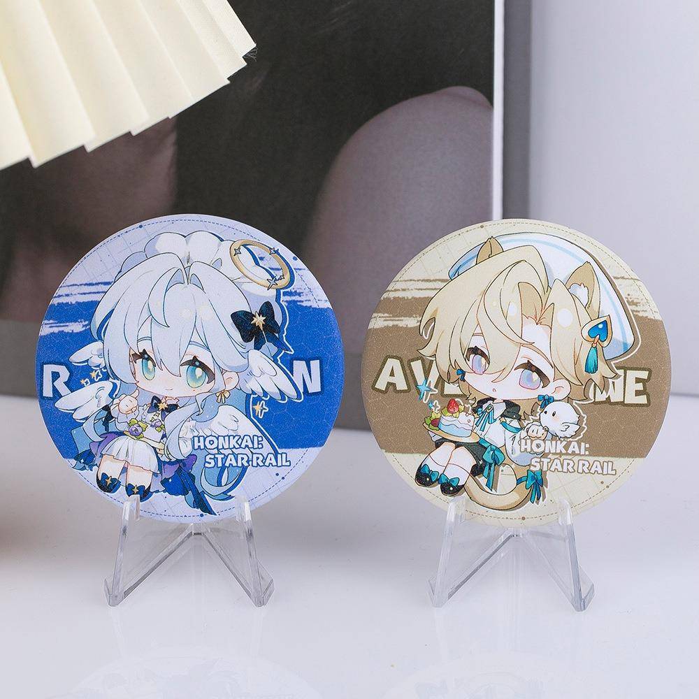 星穹铁道吧唧5 知更鸟砂金流莹黄泉花火星期日米沙黑天鹅同人徽章