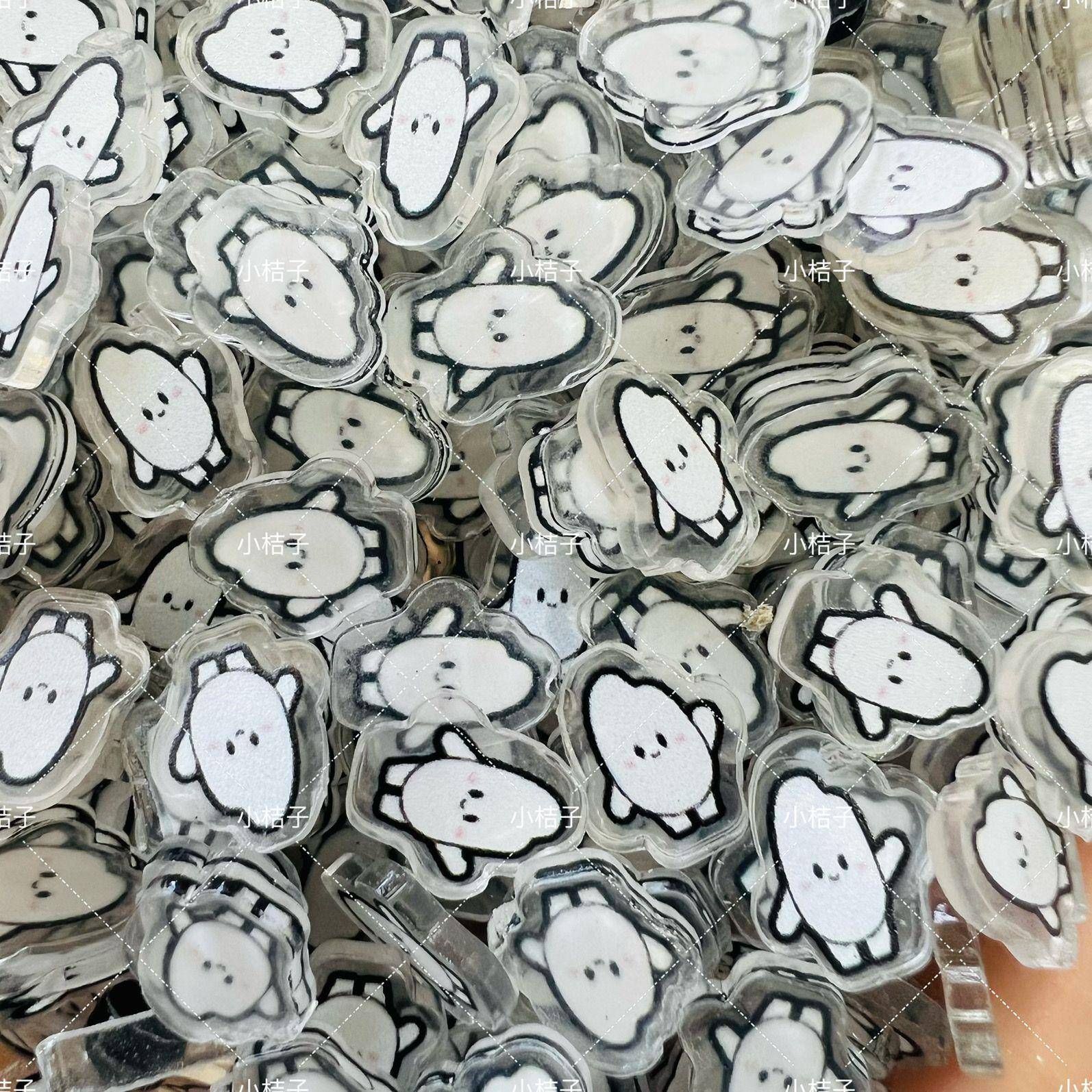 周深小夹子周深应援周边亚克力片片演唱会互黑物料DIY发饰摇摇乐