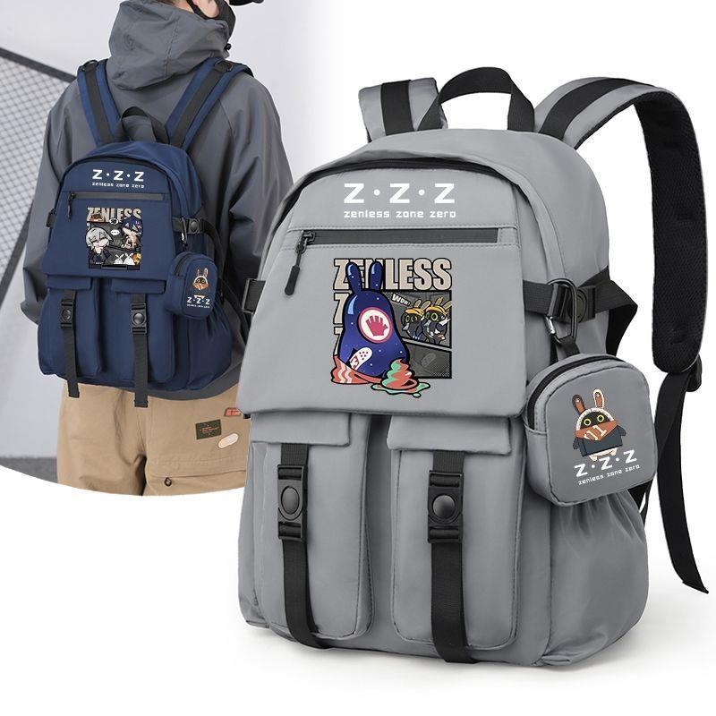 绝区零游戏亓才孑Random铃周边书包狡兔屋初中小学生男女双肩背包