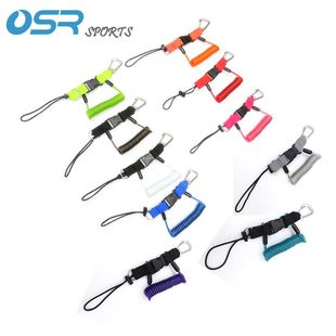 Scuba Diving Lanyard潜水防丢绳水下相机弹簧单反防水壳失手TPU