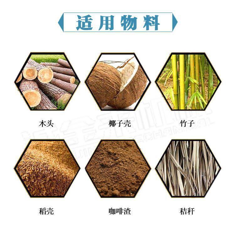 定制螺旋挤压木20210810炭机工生产设棒备多能咖加啡残渣煤渣功制