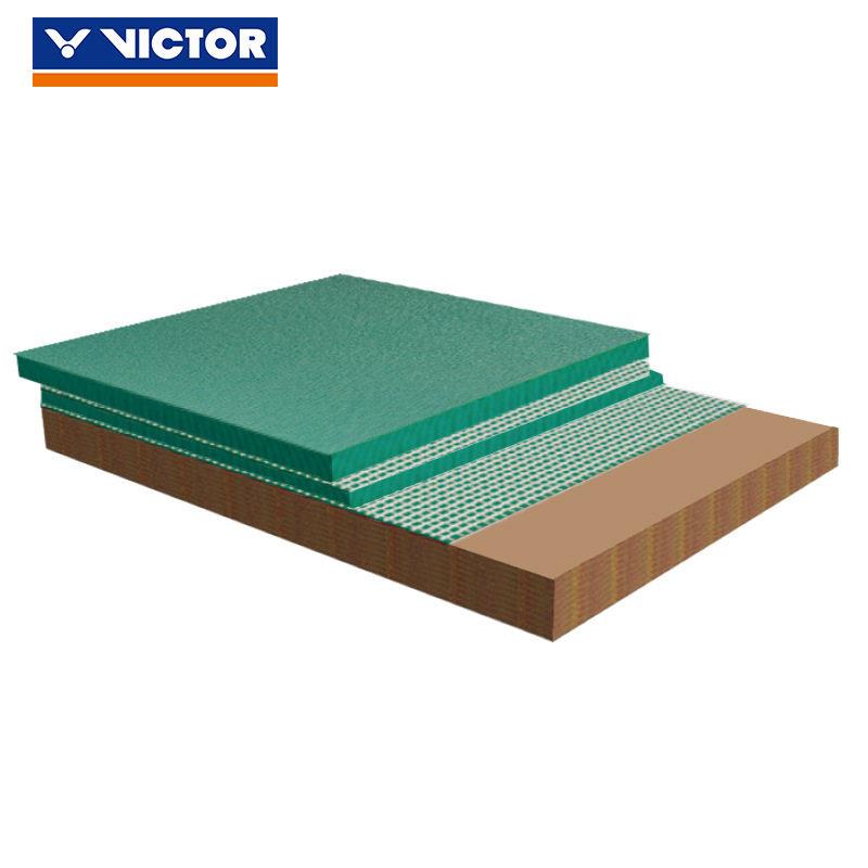 威克多VICTOR羽毛球场地胶拉链式拼接款胜利羽毛球塑胶场地C-7059