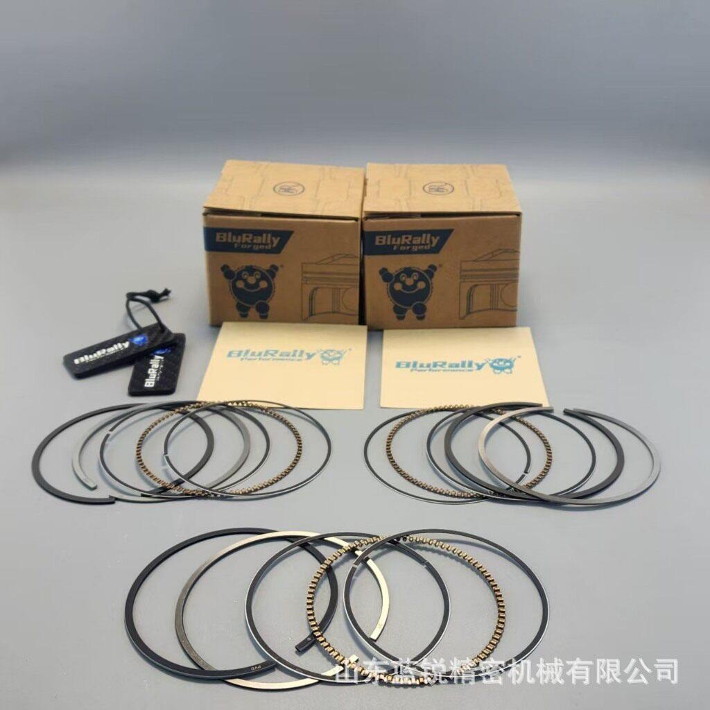 摩托车活塞环0.8*0.8*2.5&1*1*2.5mm，DLC和PVD涂层处理