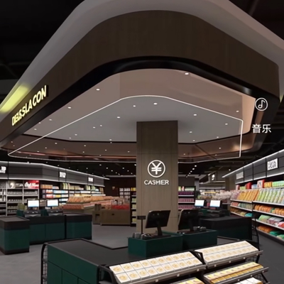 亚克力弧形吊顶装饰导光板定制