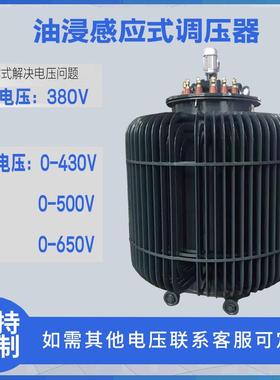 油浸感应式调压器TDJA/TSJA-100KVA380V变0-430V0-500V0-650V