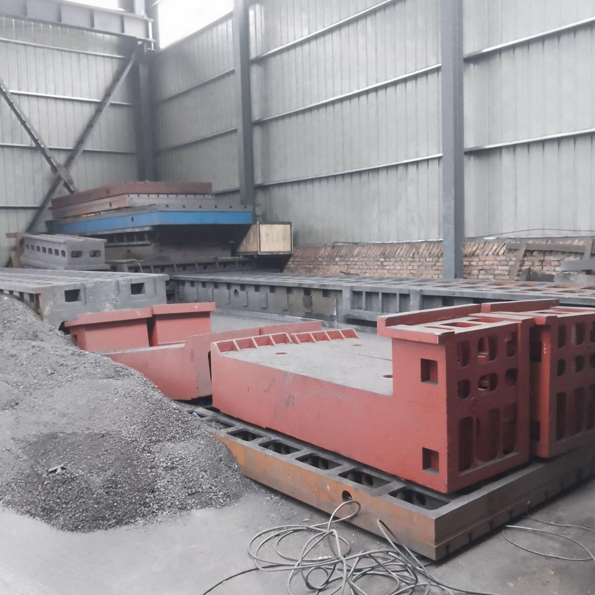 消失模 灰铁件 重型机床铸件 机床底座 消失模 树脂砂大型铸铁件