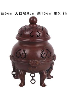 杨铜记 仿古香薰炉 家居办公场所摆件厂家 铜香炉 帝王炉