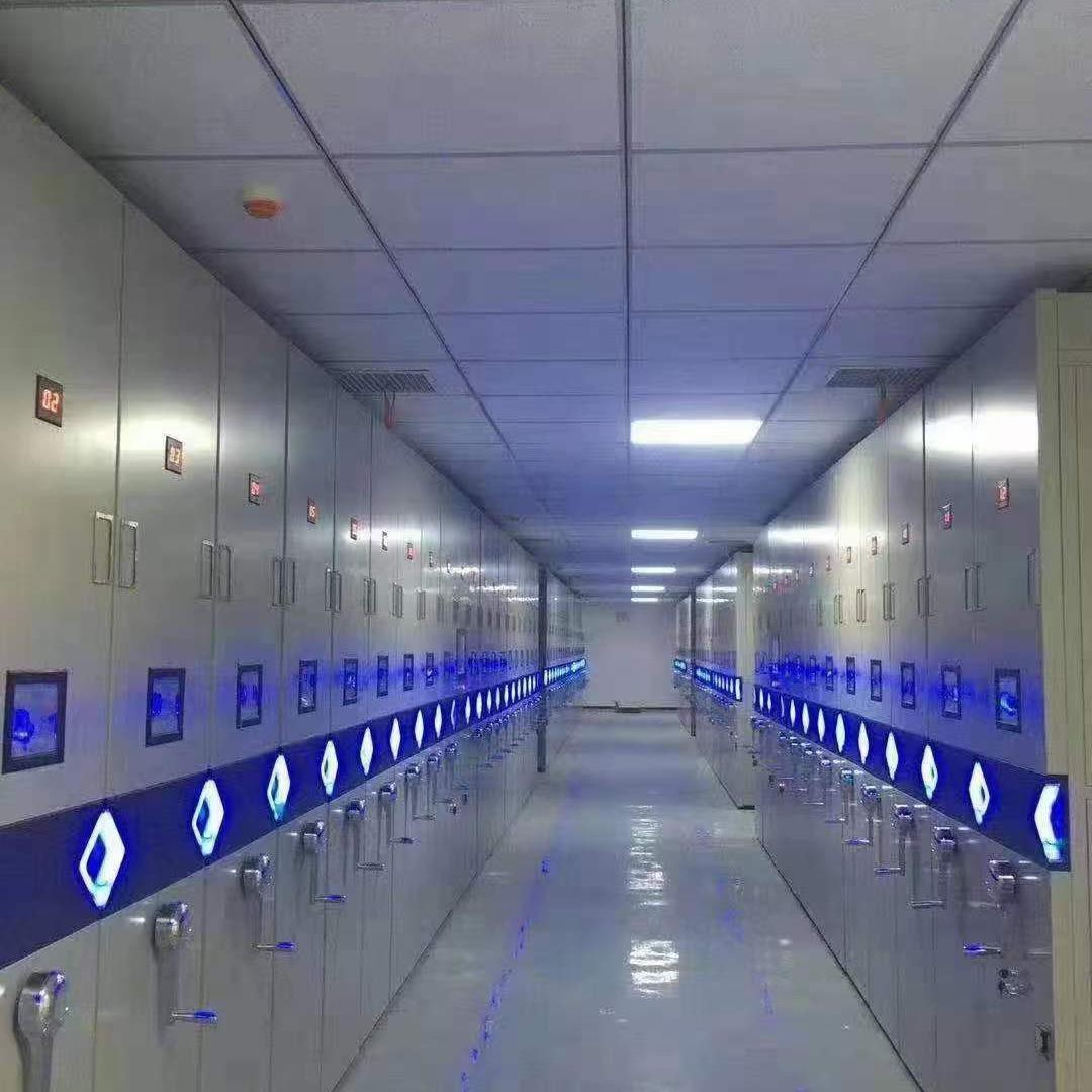 智能密集架档案室电动手摇式移动档案柜资料凭证文件柜密集柜厂家