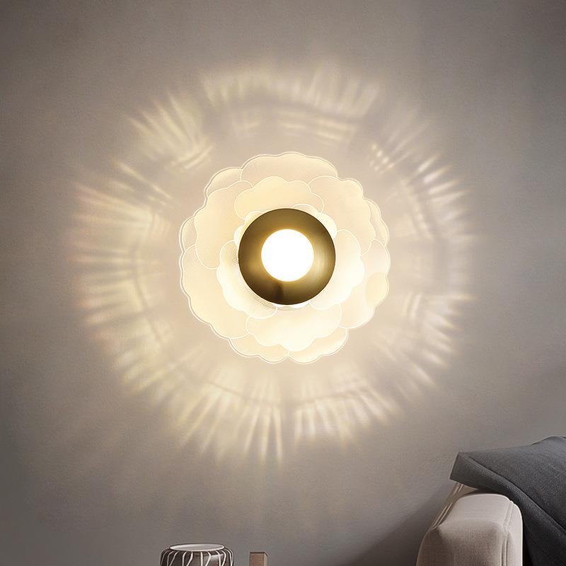 轻奢壁灯艺术卧室床头灯设计师走廊楼梯装饰灯背景墙壁灯客厅