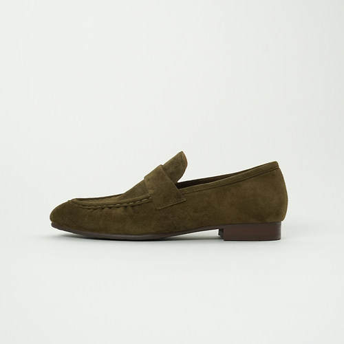 法式极简一脚蹬乐福鞋通勤必备