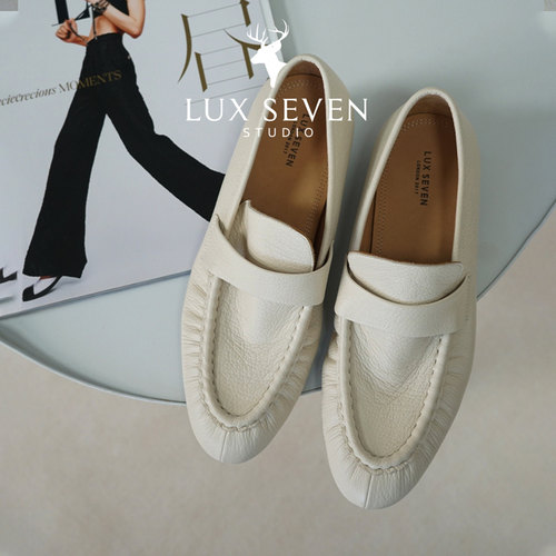 法式极简平跟乐福鞋舒适老钱