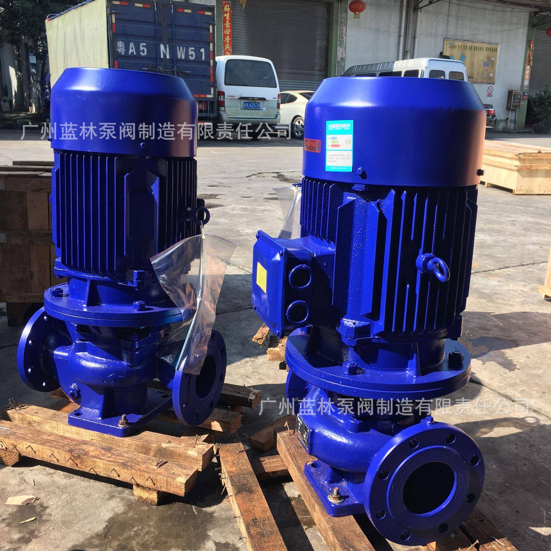 立式管道离心泵ISG65-200循环增压泵防爆耐磨立式管道泵