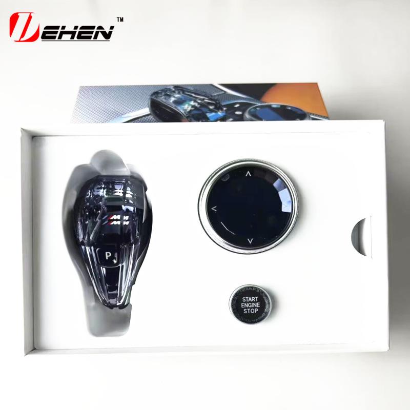 适用宝马水晶档把新345系7系6GTX2X3X4X5X6X7改装水晶排挡头