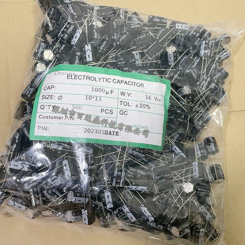 16V1000UF电解电容体积10*1310*17mm16V铝电解电容器1000uf