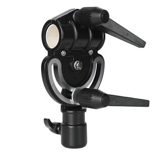 奥宝灯架横杆配件可配反光板夹/顶灯架/横杆万向转盘配件