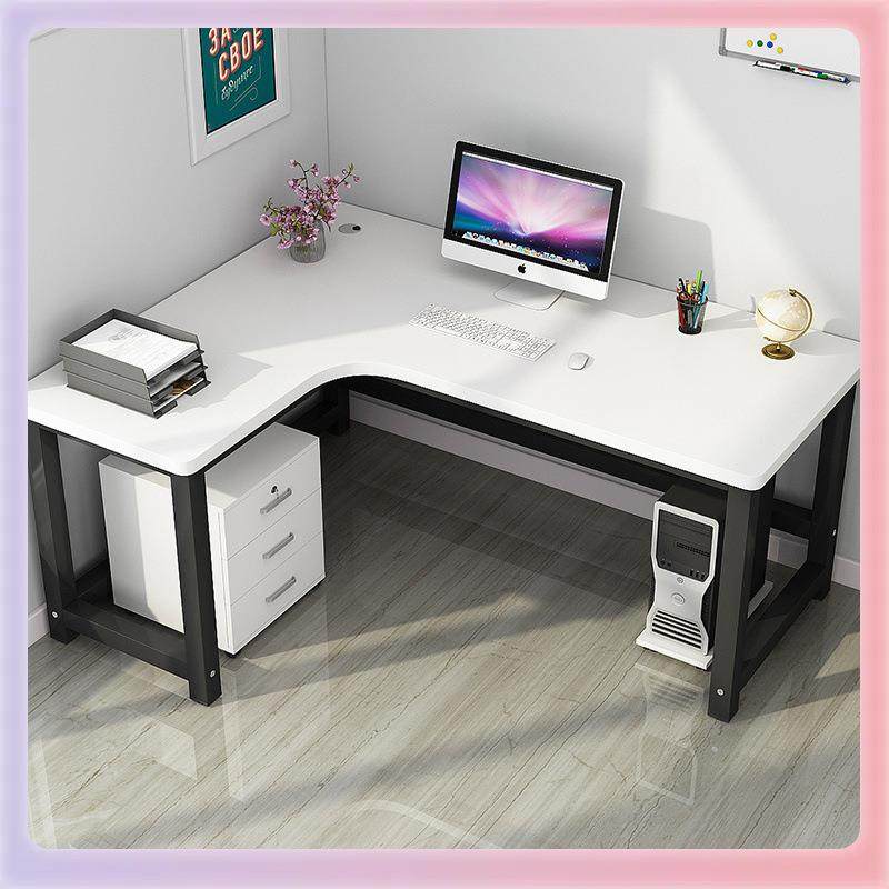 W9YX转角书桌办公桌大台面60cm宽75cm高电脑台式L型学习