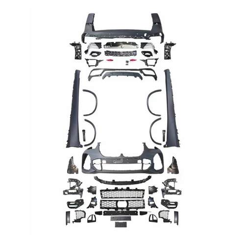 MT车身套件包围保险杠适用于宝马X5新款G05前期改装MT排气管