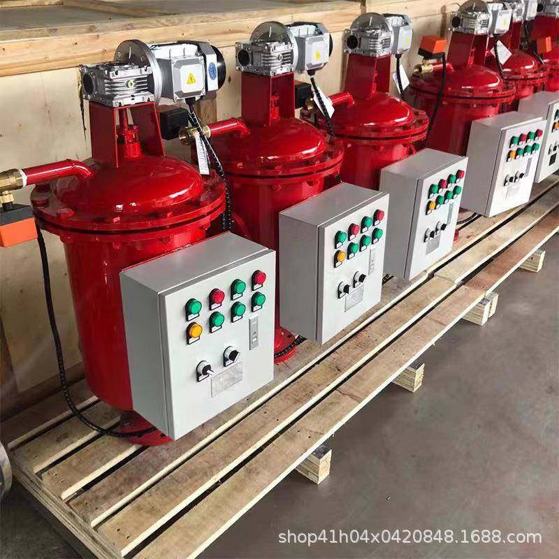 反冲洗前置过滤器自清洗过滤器全自动立式网式反洗过滤器