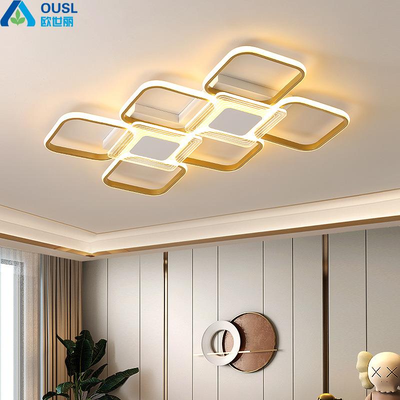 2022年新款led客厅灯现代简约轻奢卧室灯北欧新品房间吸顶灯