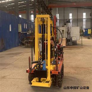 行走履带柴油液压全自动打井机家用快速打井神器大口径水井钻机