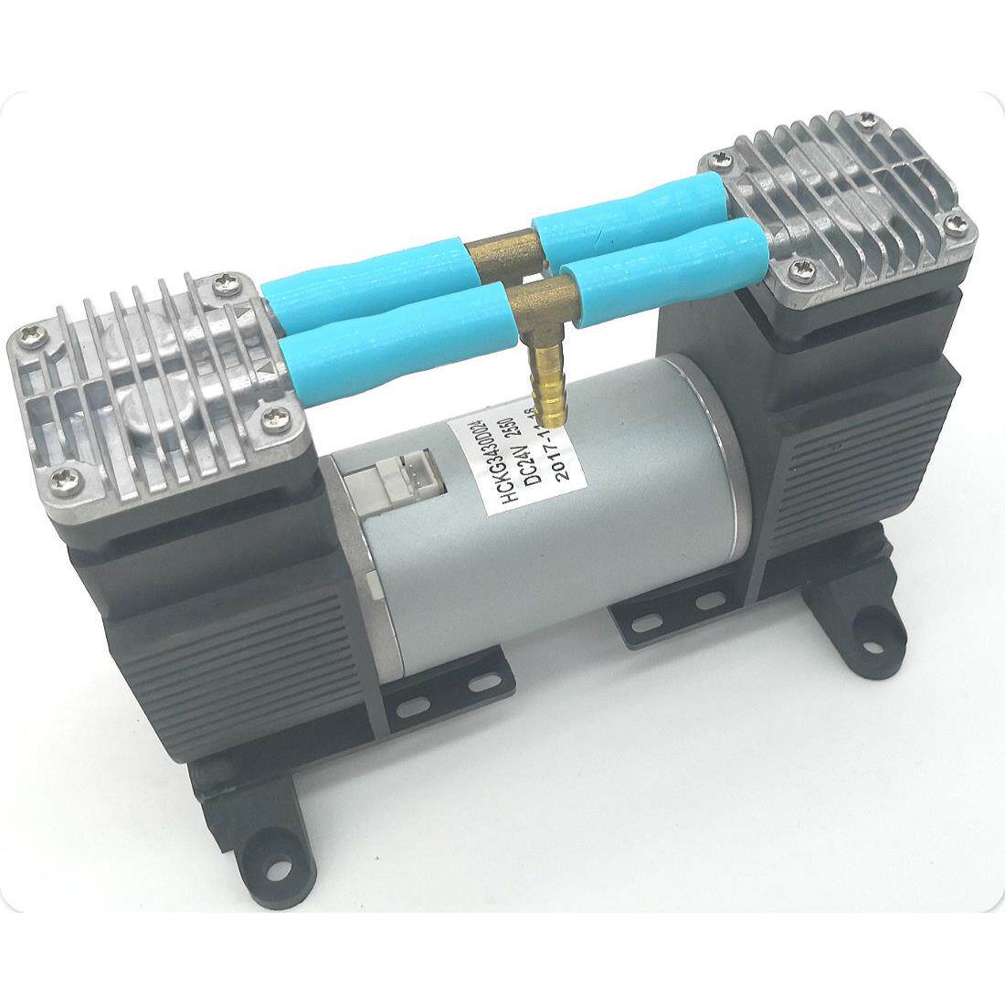 直销hckg-98kpa负压25L/min流量直流低功率静音长寿命真空泵