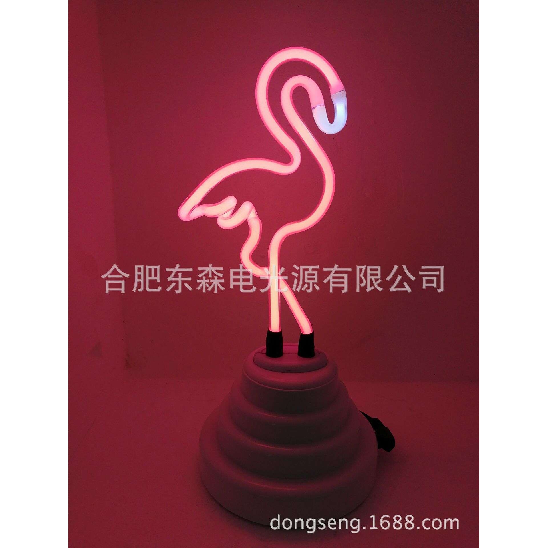 供应小号火烈鸟灯，flamingo neon light ，澳版火烈鸟霓虹灯