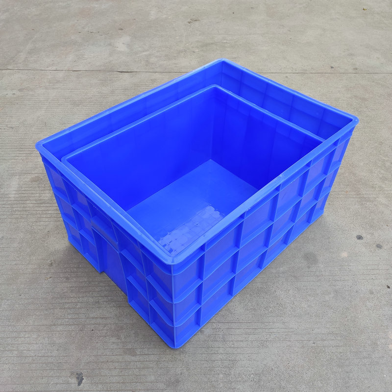 加大号塑料周转箱11#塑胶收纳箱仓储物料整理箱带盖子11号塑料箱