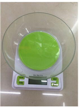 供应K001A带600ml托盘电子厨房秤一件起卖5000/1g背光