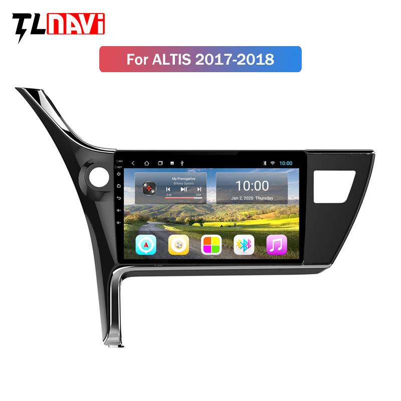 跨境商品 适用于丰田卡罗拉17-18车载一体机安卓大屏DVD导航