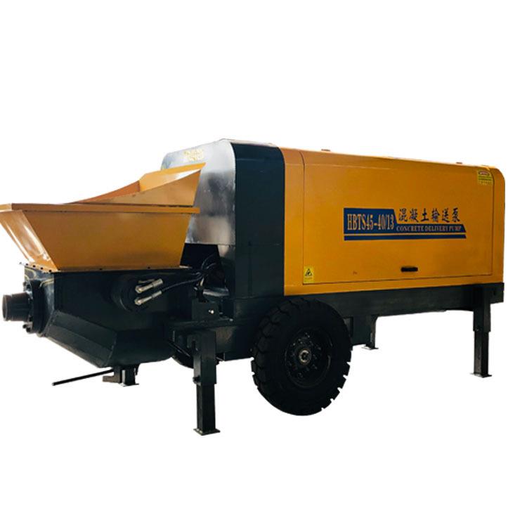 大颗粒水泥注浆机柴油移动式二次构造柱泵液压大骨料混凝土输送泵