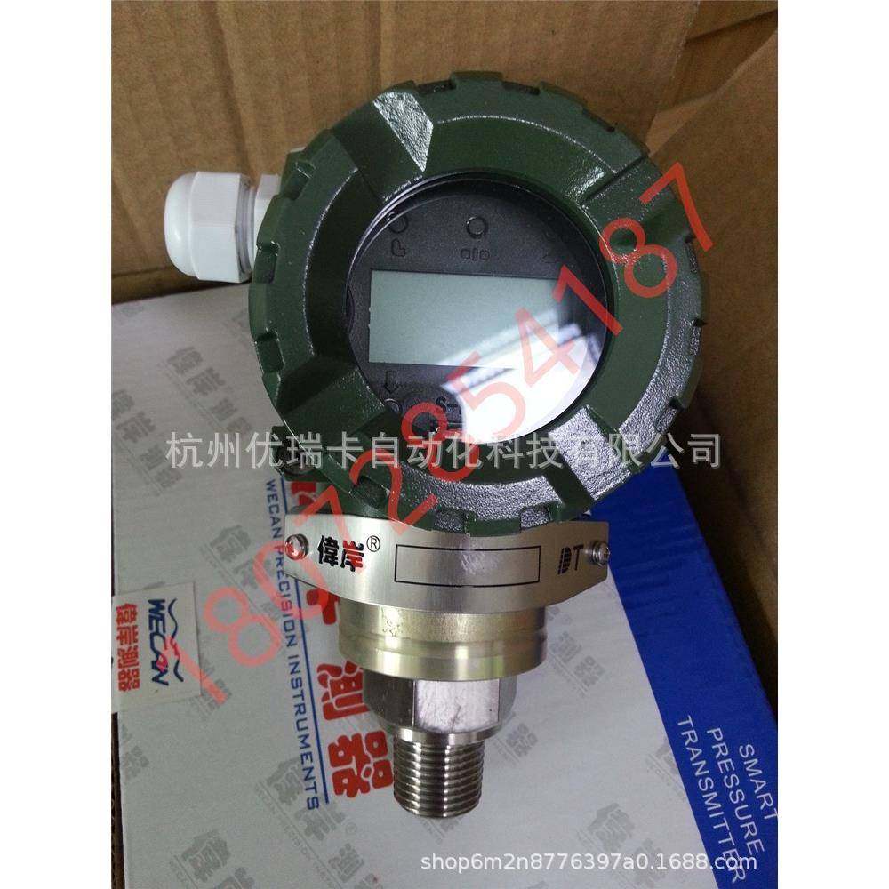 重庆伟岸SST2001-G02M1P2M30~16kPa直接安装式压力变送器带显示