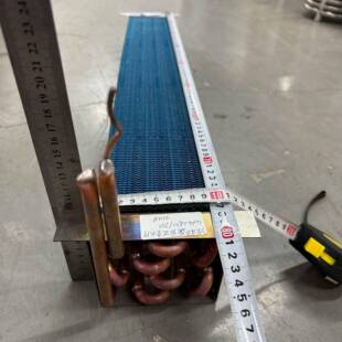 雪柜冷柜蒸发器Φ9铝片蒸发器商超冷冻冷藏玻璃展示柜翅片蒸发器