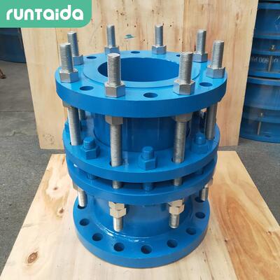 VSSJAFC不锈钢松套伸缩节双法兰限位伸缩器钢制可拆式传力接头