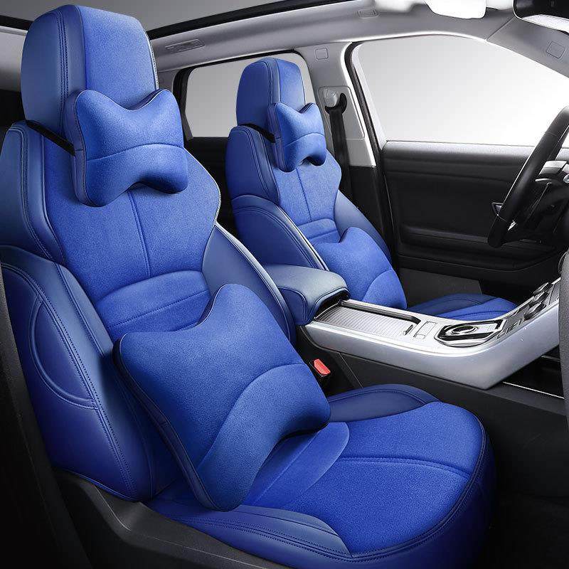 四季全包适用于路虎揽胜极光专用坐垫一车一版专车座套5座翻毛皮