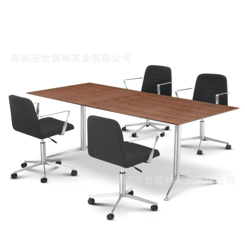 直销会议桌简约现代办公桌长桌会议室桌培训桌小型洽谈桌组合