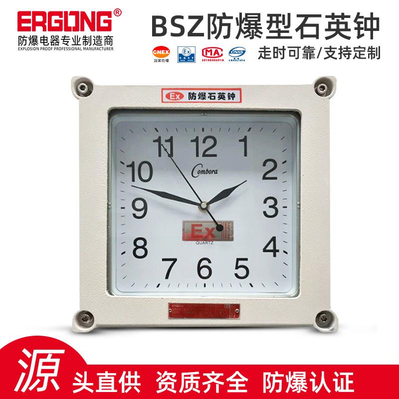 机械钟表系列壁挂式霸王机芯走时精准操作简单防爆石英钟防爆挂钟