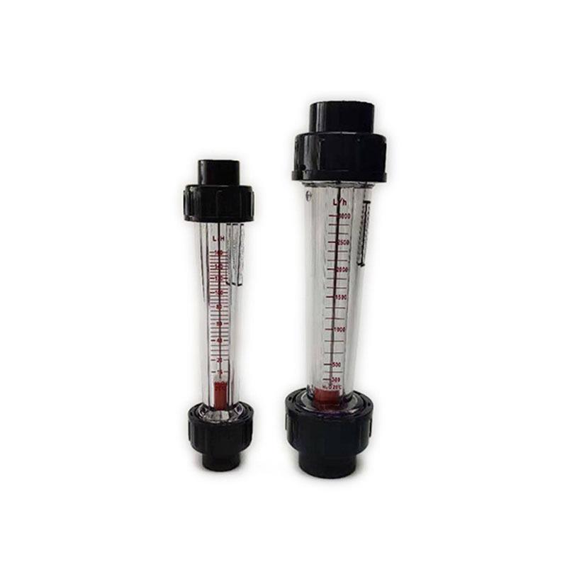 塑料管转子液体流量计LZS-15/25/32余姚流量计浮子化工管道内径20