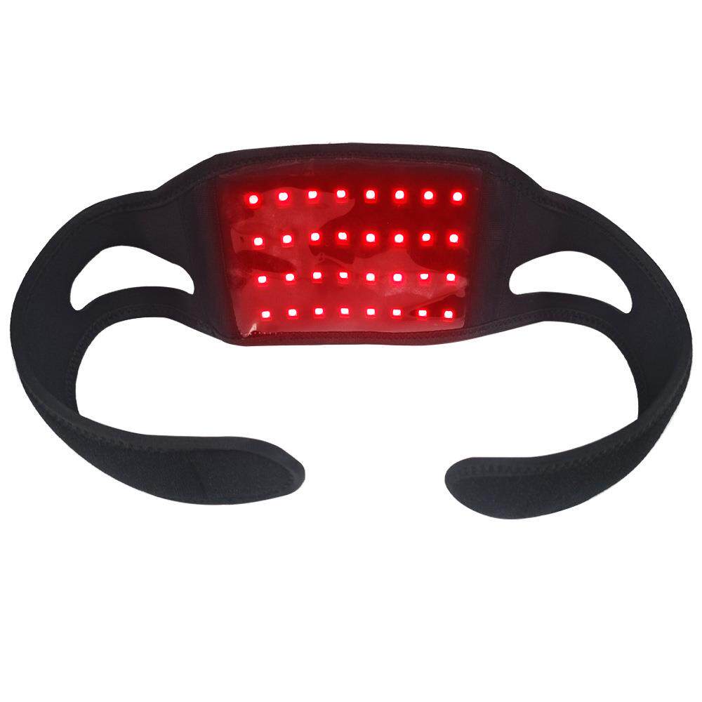 红光下巴带660+850nmLED电池款理疗灯理疗带